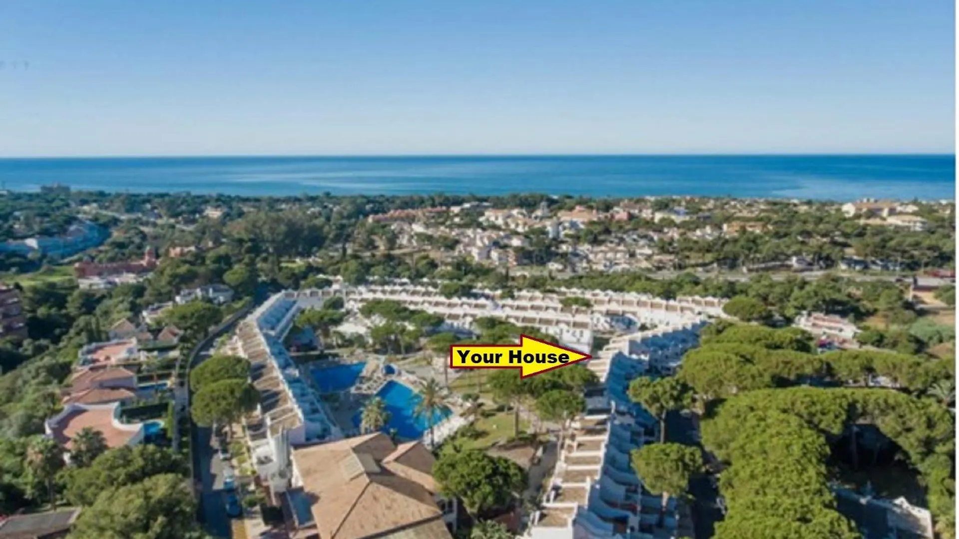 Daire Casa Chico 2 Bedroom Townhouse 1 Mile From Marina & Beaches Marbella